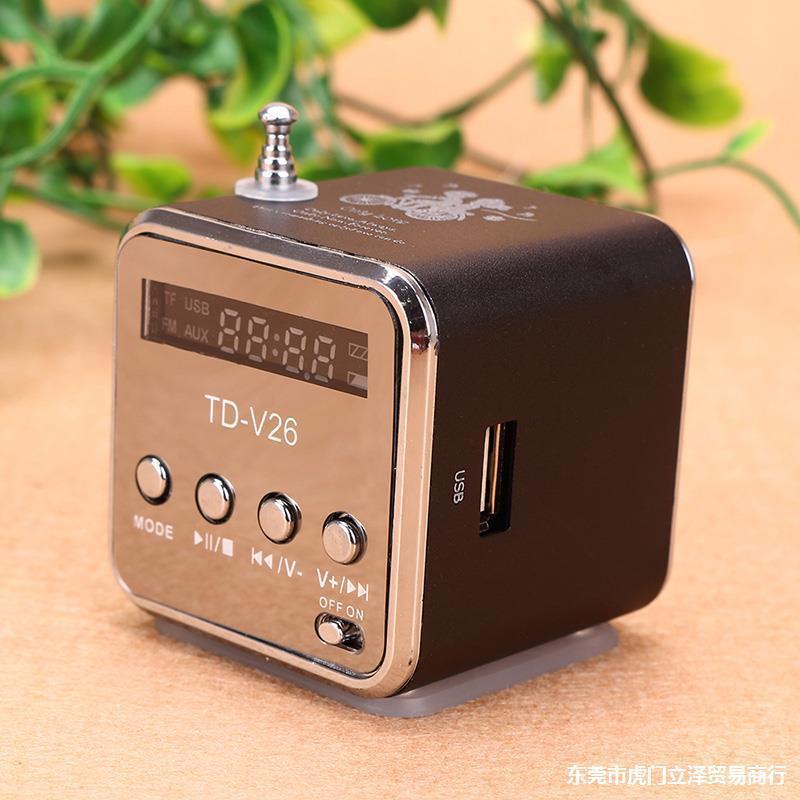 Outdoor Portable Bluetooth Walkman Subwoofer Small Speaker TDV26