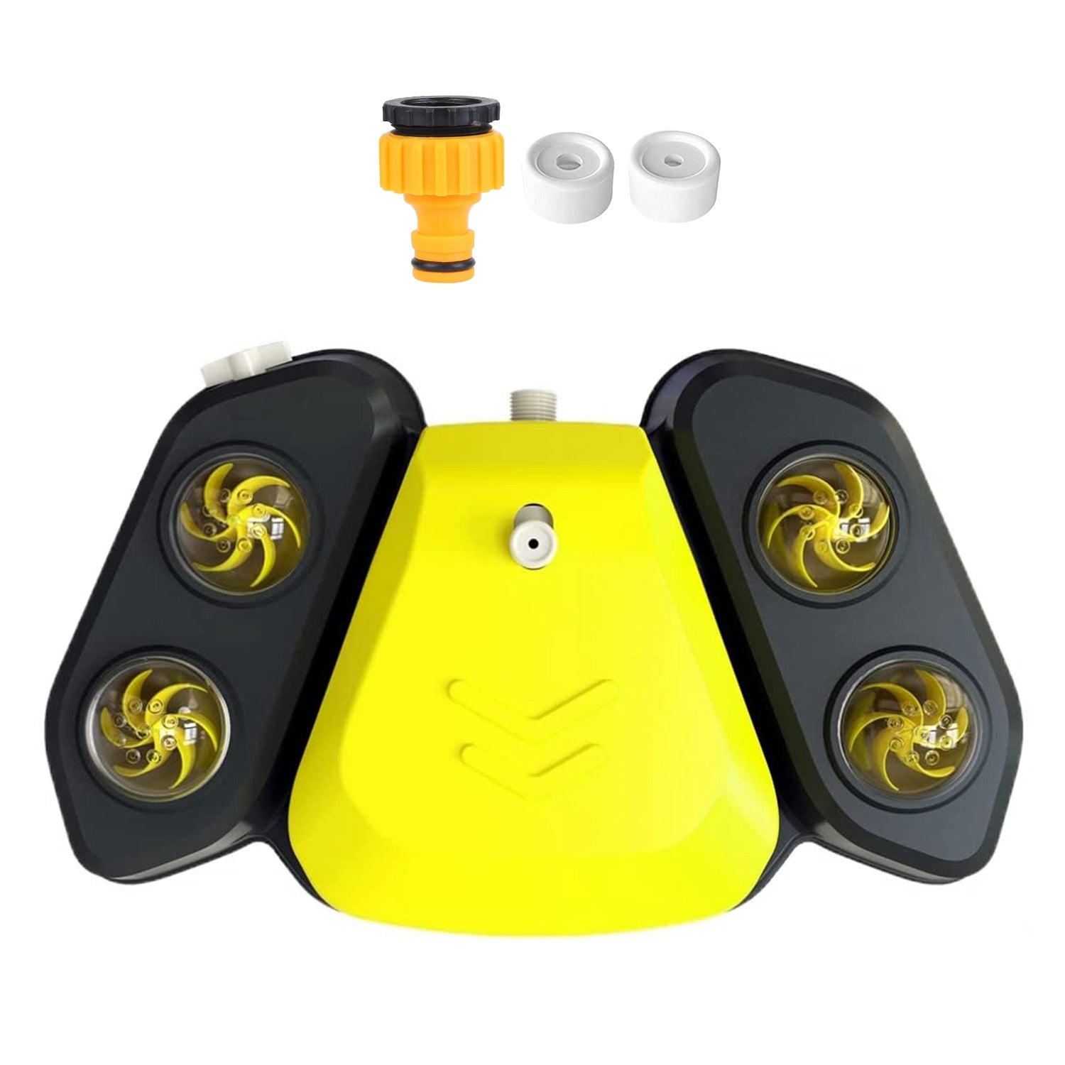 1Pc Dog Water Fountain Multifunctional Automatic Pet Water Dispenser Outdoor Step-on Activated Sprinkler For Drinking Shower Fun