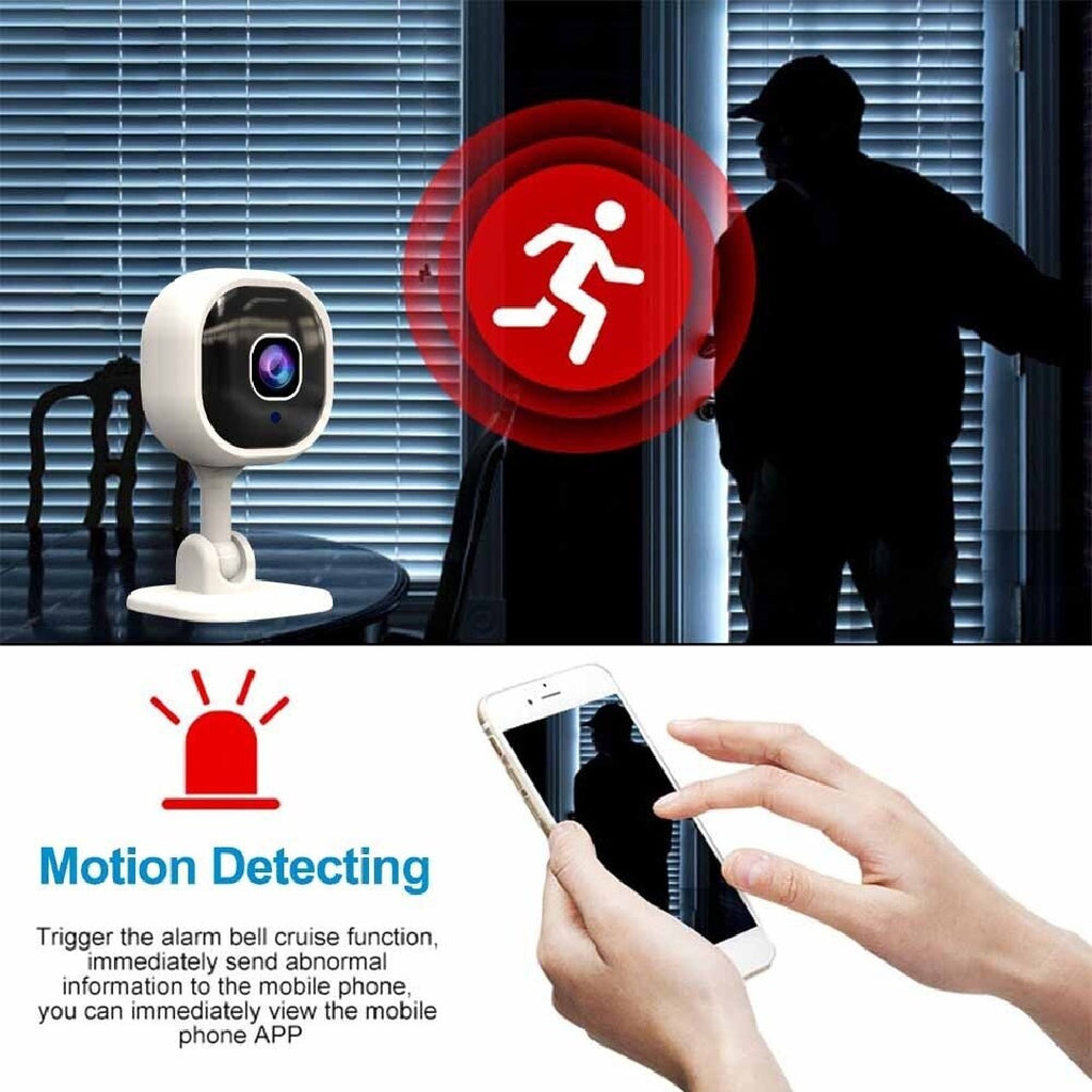 1080P HD Security IP CCTV Wireless WiFi Home Indoor Night Vision Cam