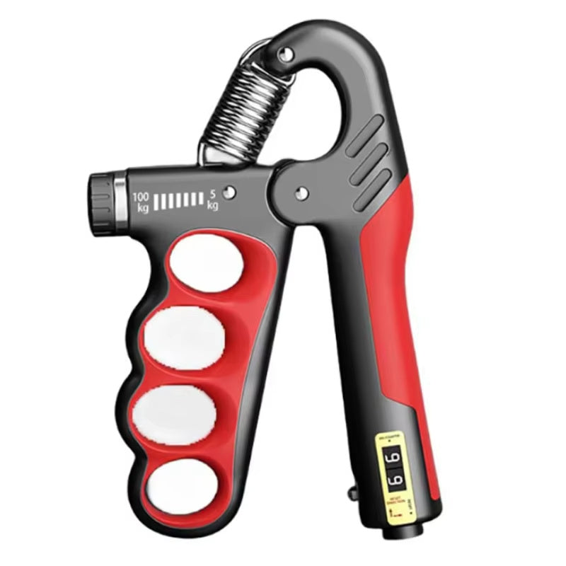 Hand Grip Regolabile 5-100kg – Potenzia Muscoli, Polsi e Mani | Accessorio Fitness per Palestra ed Esercizi a Casa