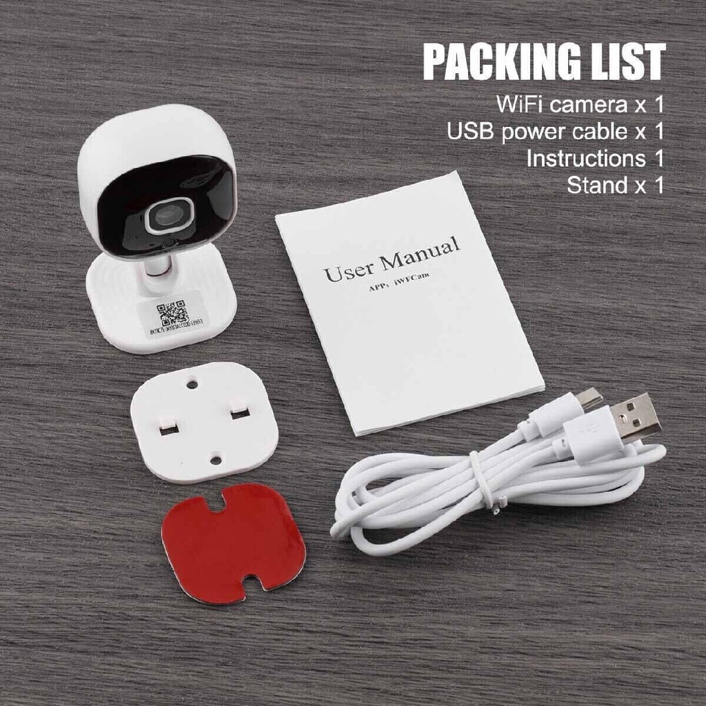 1080P HD Security IP CCTV Wireless WiFi Home Indoor Night Vision Cam