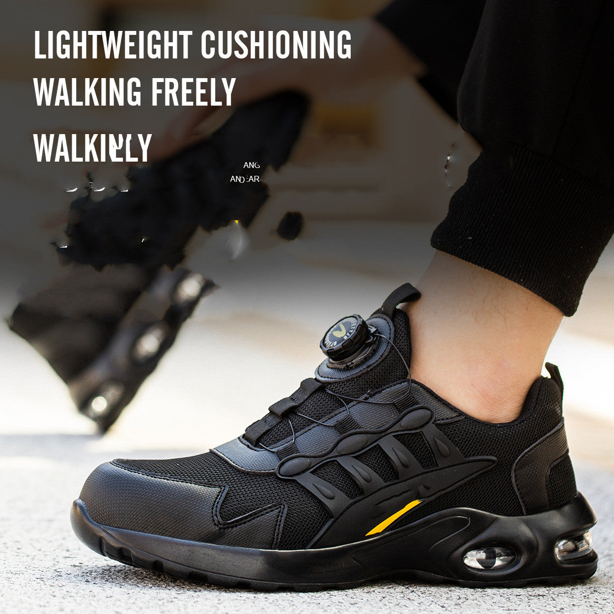 Scarpe Antinfortunistiche Traspiranti con Punta in Acciaio – Comfort e Sicurezza